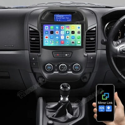 PODOFO For Ford Ranger 2011-2016 9" Android 15.0 Car Radio Stereo GPS Sat Nav Wifi RDS