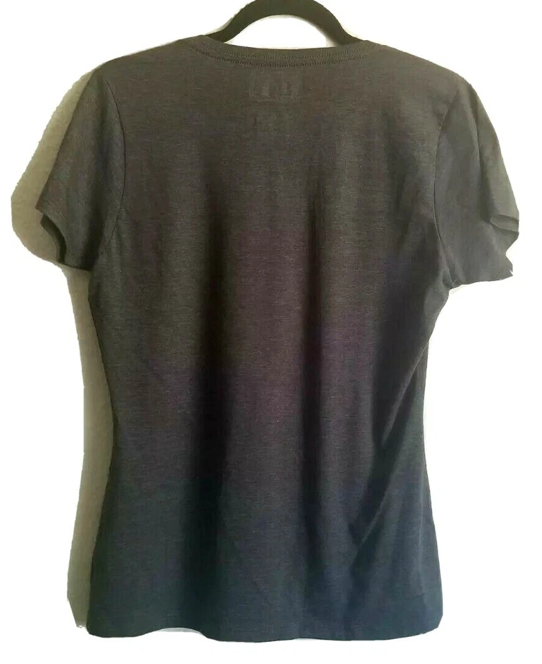 LA Dodgers Majestic MLB Fly The Pennant 2018 World Series Shirt M Womens Vintage - Image 3 of 4