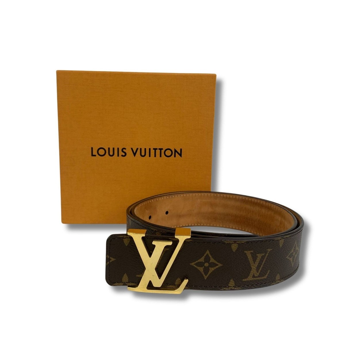 Louis Vuitton Belt M9608 Brown Monogram Size 90/36 Men's Louis Vuitton Belt M9608 Brown Monogram Size 90/36 Men's