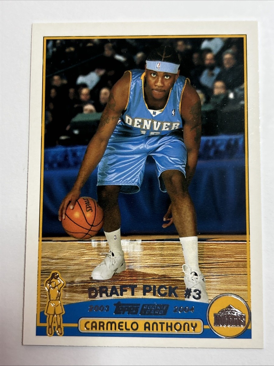 その他 2003 topps Carmelo Anthony rc black /500 その他 2003 topps Carmelo Anthony rc black /500 Carmelo