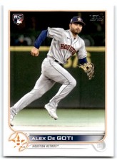 2022 TOPPS UPDATE ALEX DE GOTI RC HOUSTON ASTROS #US29