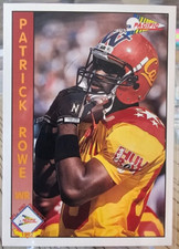 1992 Pacific Patrick Rowe RC #327 Browns