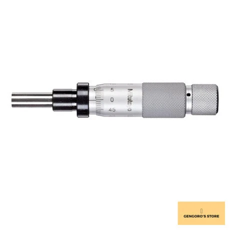 Mitutoyo 153-101 Micrometer Head  Non-Rotating Spindle  0-15mm Range  0.