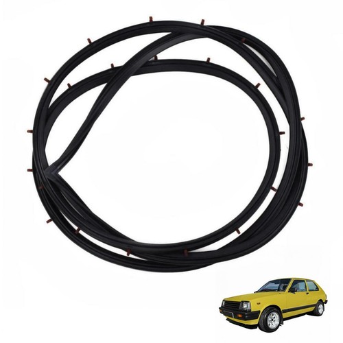 LH Front Door Rubber Weatherstrip Fit Toyota Starlet KP60 KP62 3D SED 1978-84 EZ - Picture 3 of 5