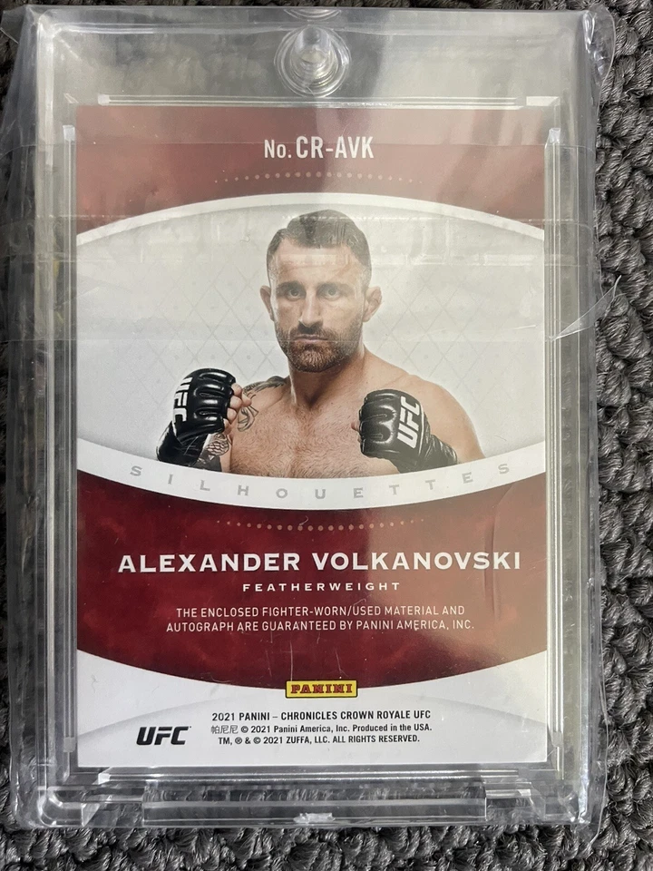 🔥2021 PANINI Alexander Volkanovski UFC Crown Royale Silhouettes 07/10 🔥 - Image 2 of 2