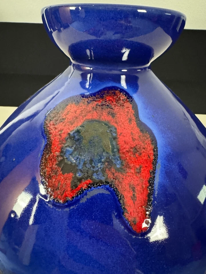 Scheurich Fat Lava Keramik Vase 1960er/70er Jahren West Germany - Bild 2 von 4