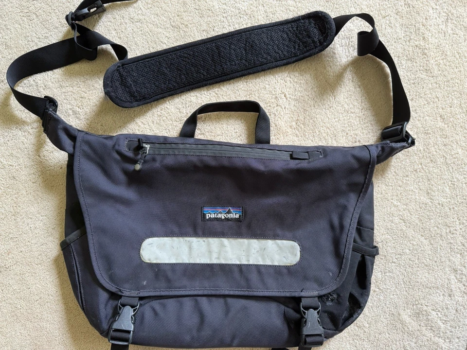 Bolso Mensajero Vintage PATAGONIA X-Large Cartera Foto 4 de 4