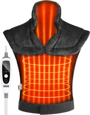 24"X33",Weighted Heating Pad for Back Pain Relief, XXL Large Size Electric Heat