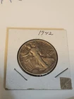 1942 Walking Liberty Half Dollar, 90% Silver, USA 50c Coin