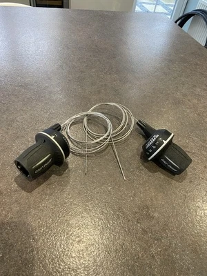 SRAM 3.0 Comp 3 x 6 Speed Shifter Set Including Gear Cables - Image 1 of 3