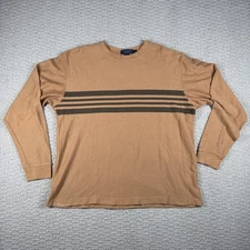 Daniel Cremieux Collection Stripe Sweater Men's Size-XL Brown