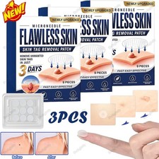 3X Skin Tag Remover Patches Quick Effective Mole and Wart Pad Removal Sticker US