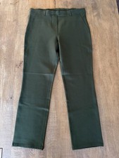 Quince Women's Ultra Stretch Ponte Straight Leg Pants Size XL Olive Green