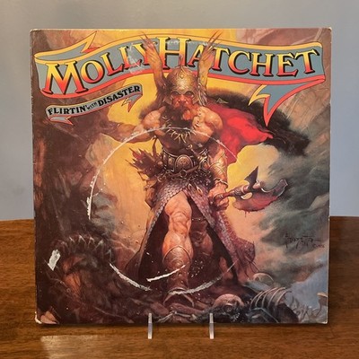 Molly Hatchet Flirtin  With Disaster Vinyl Record 1979 Santa Maria Pressing VG+