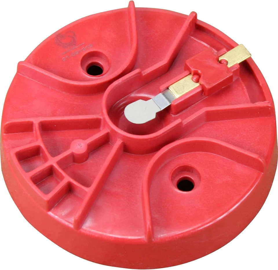 Juego de tapa y rotor de distribuidor de alta resistencia DRAGON FIRE PERFORMANCE rojo Foto 2 de 4