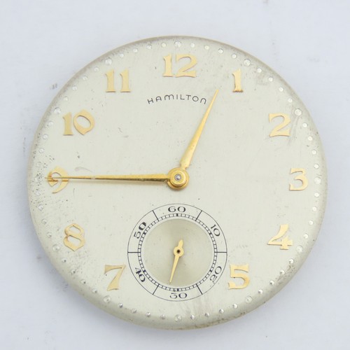 Hamilton 12 Size 23 Jewel Grade 945 Pocket Watch Movement - Picture 6 of 11