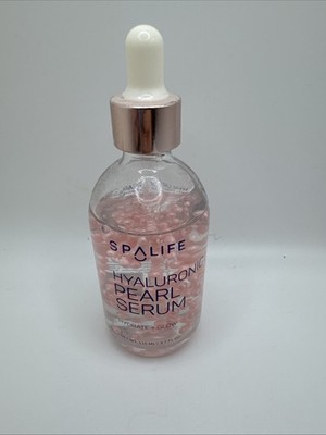 Spa Life Face Serum: Hyaluronic Pearl Serum 100 ml Hydrate & Glow 3.7 FL OZ C4