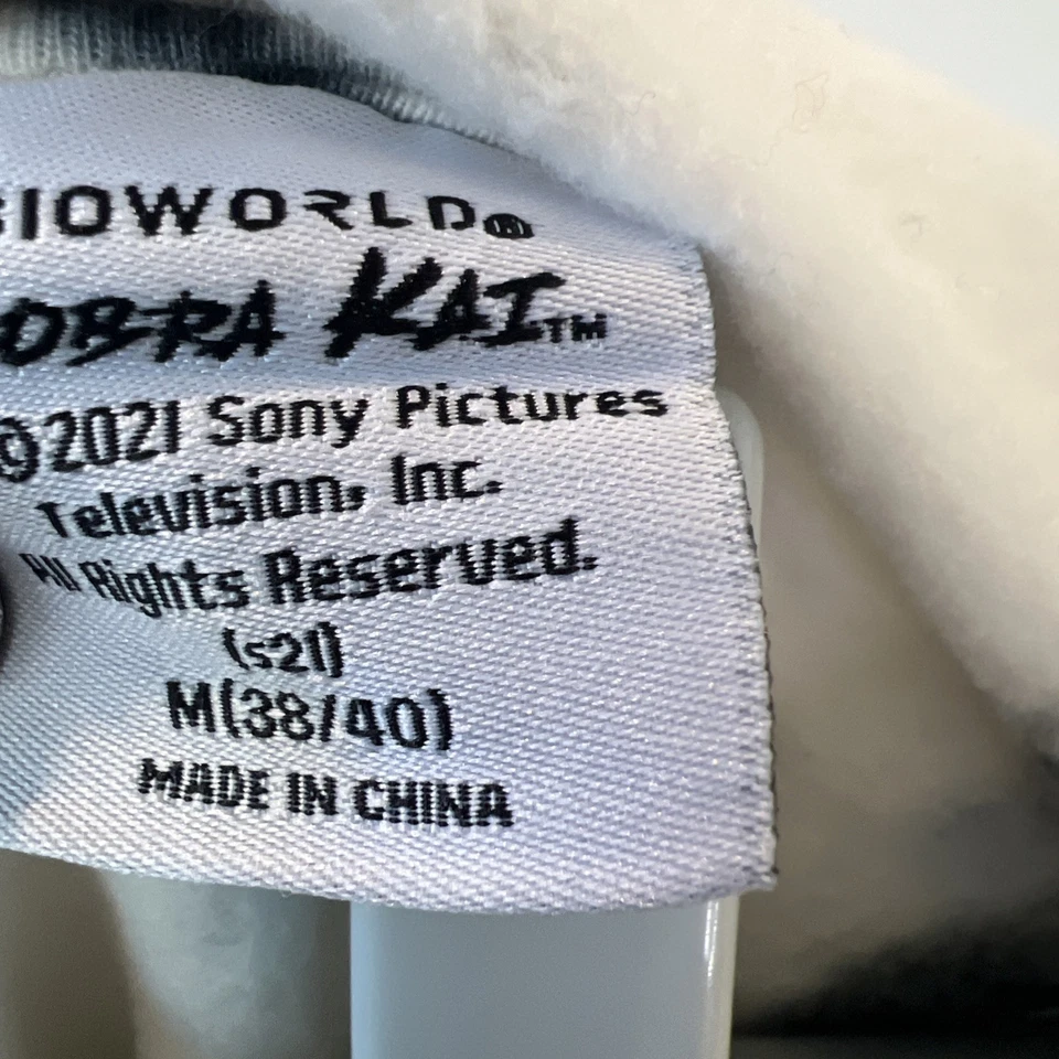 COBRA KAI The KARATE Kid NETFLIX Hombre’s Talla Med Mujer’s Talla Grande Logo Sudadera con Capucha Foto 2 de 4