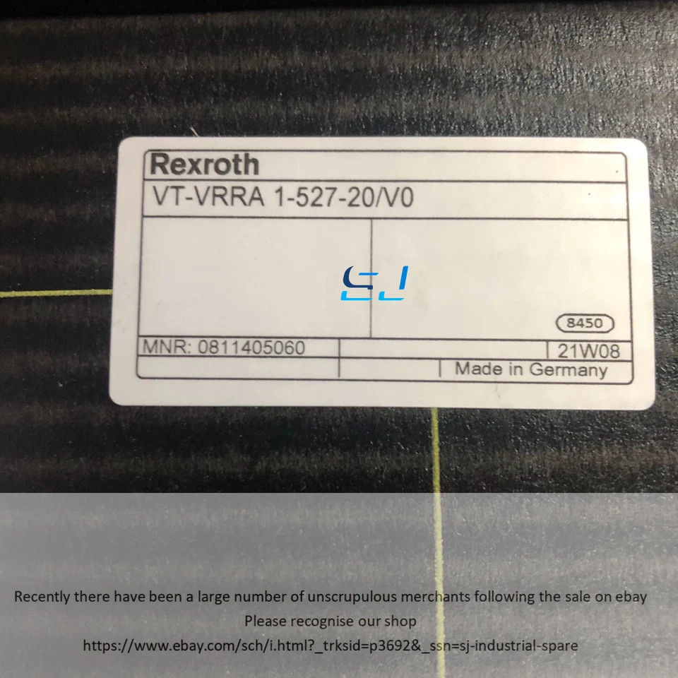 Brand new Rexroth 0811405060 VT-VRRA1-527-20/V0 Amplifier 0811405060