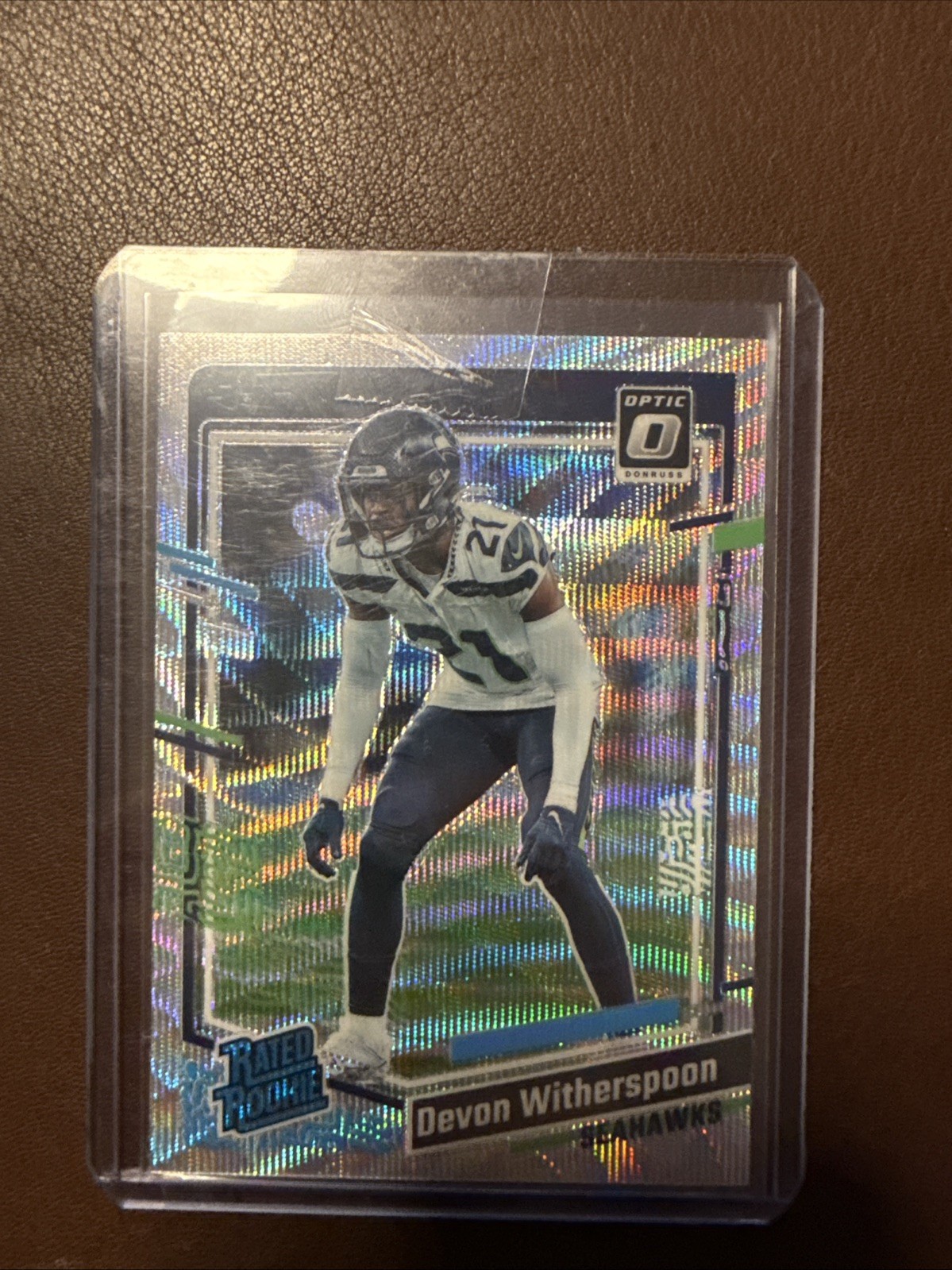 2023 Panini Donruss Optic - Rated Rookie Devon Witherspoon #292 Wave Prizm /300