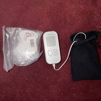 Omron E3 Intense TENS-Gerät Schmerzmittel mit langlebigen Pads, 2-Kanal-Handgerät