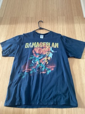 DamagePlan 2004 Concert Tshirt Pre Owned Distressed Size Large PANTERA Dimebag