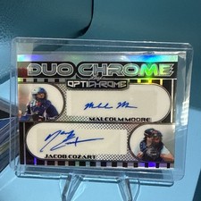 2025 Leaf Optichrome MALCOLM MOORE/JACOB COZART Duo Chrome Auto!!
