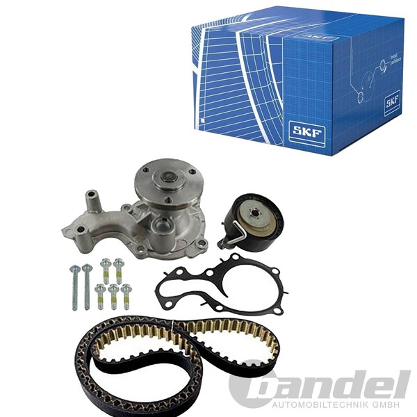SKF ZAHNRIEMEN-SATZ Wasserpumpe Passend FüR Ford B-MAX C-MAX Ecosport Fiesta-image