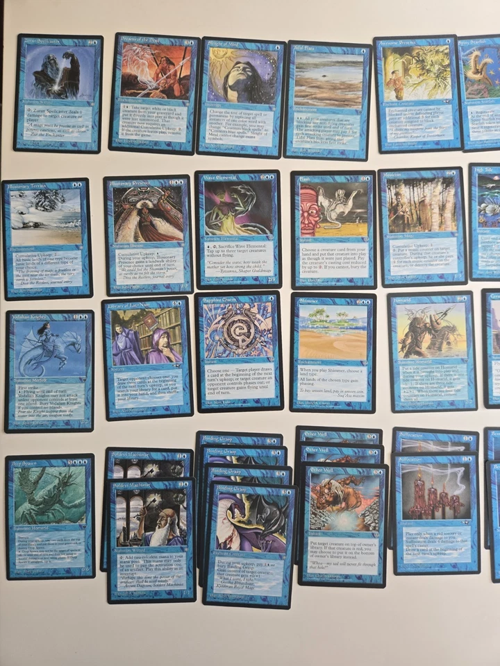 Magic the Gathering Blue cards ( 277 cards ) - Image 3 of 4