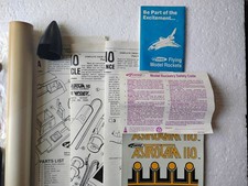 Vintage Estes Astrocam 110 Flying Model Rocket Kit  # 1327  Not Complete