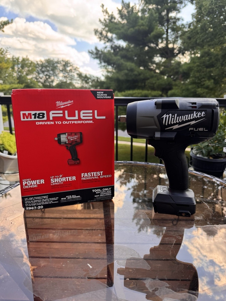 BIG. BLACK. MILWAUKEE 1/2” High Torque Impact 2967-20 Blacked Out