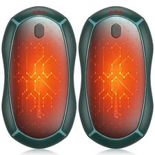 Hand Warmers Rechargeable Magnetic, Electric Hand Warmers 2 Pack with Smart C...