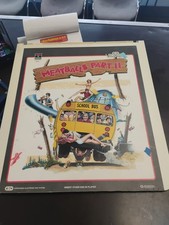 Meatballs Part II 1984 Columbia CED VideoDisc RCA SelectaVision UNTESTED