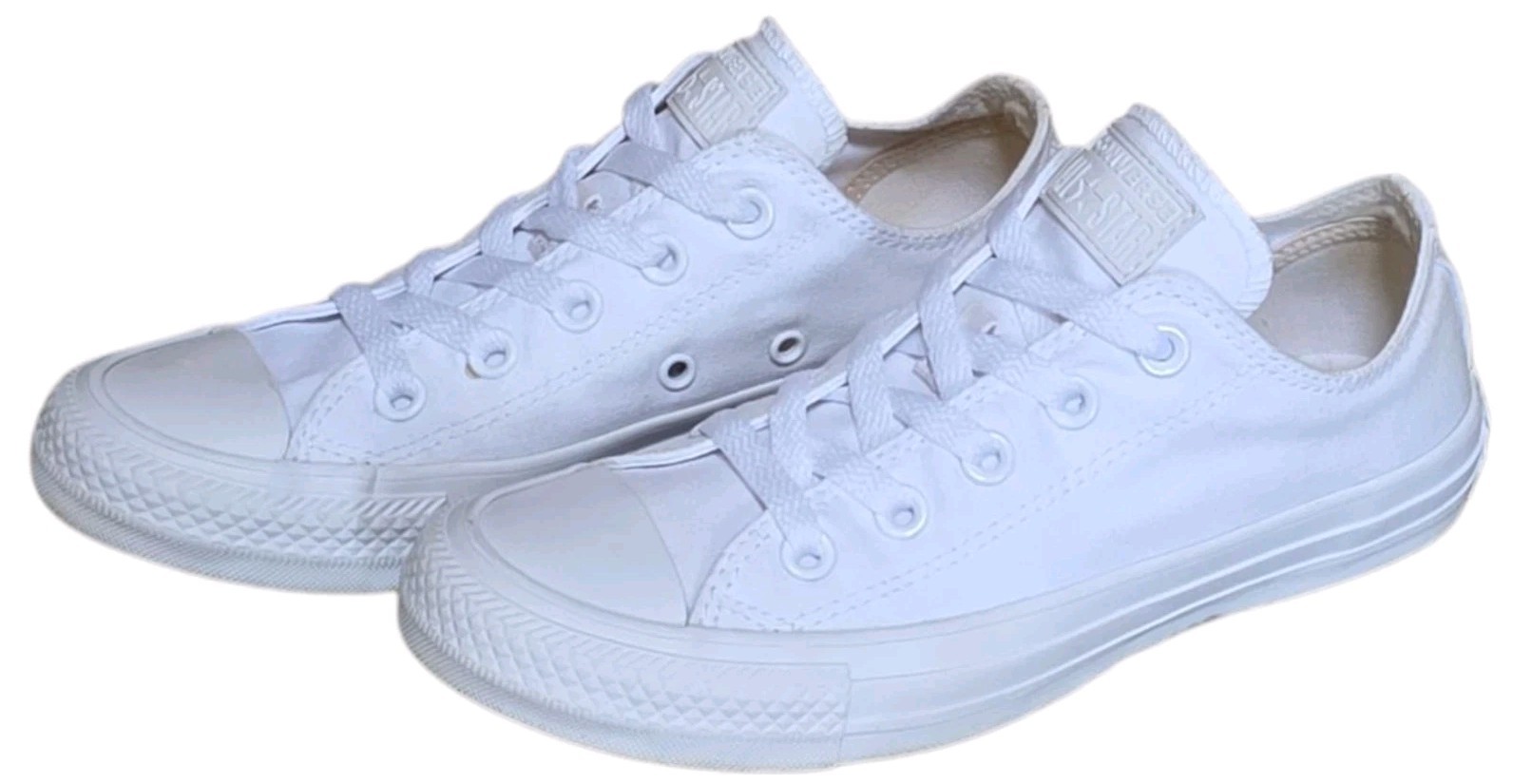 Converse Shoes Womens 6 Mens 4 Chuck Taylor All Star Sneaker White Canvas 1U647F thumbnail 12