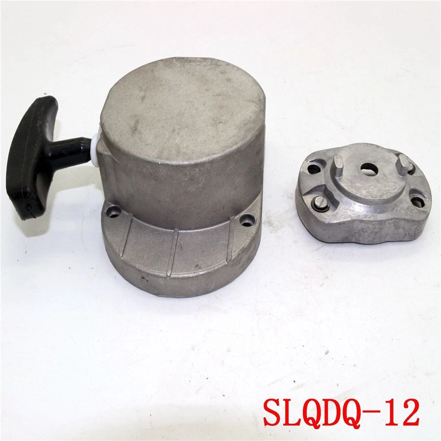 Liga de alumínio + plástico ATV arranque de tração para 49cc 50cc 60cc 66cc 70cc 80cc - Imagem 4 de 4