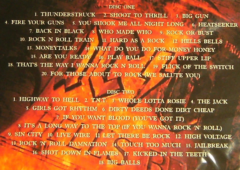 RARE !!! 2 CD GREATEST HITS AC/DC [ 38 TITRES IMPORT 2015 ] NEUF - Bild 3 von 4