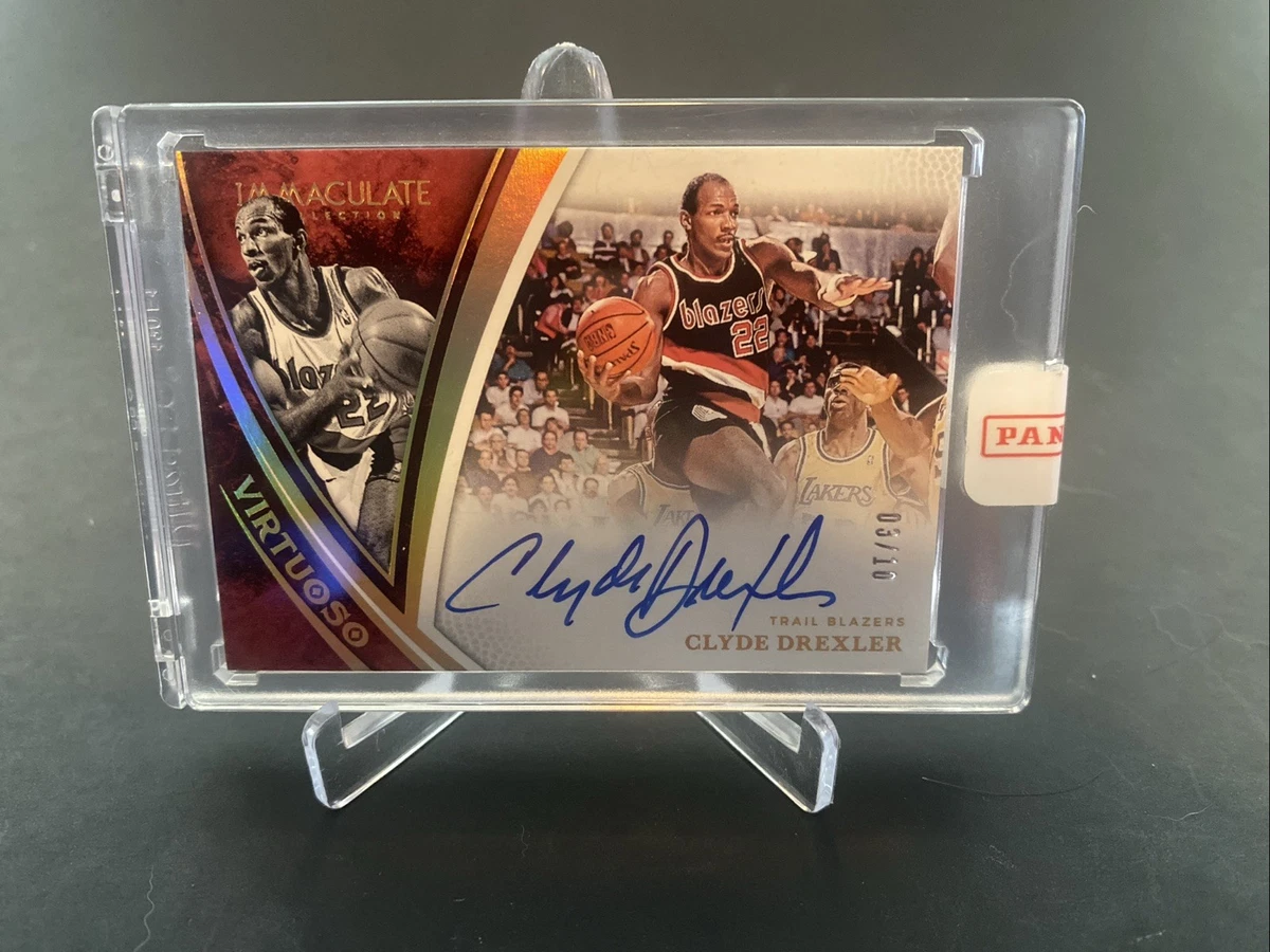 Clyde Drexler Autographed Basketball Trading Cards for sale | eBay