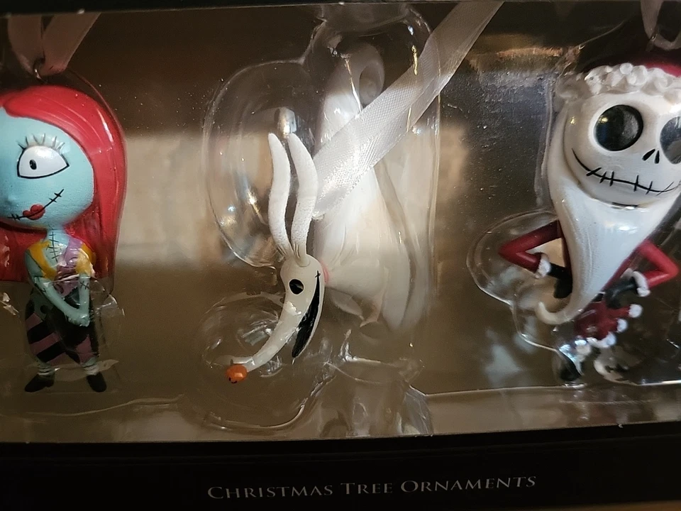 Disney Pesadilla antes de Navidad Juego de adornos NUEVO Foto 4 de 4