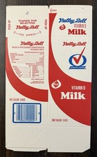 Mike Quick Eagles 1986 Dairy Fresh NFL Players Series Milk Carton Unfolded Red 4