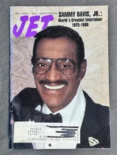 June 4, 1990 JET Magazine - Vtg. Back Issue - Sammy Davis, Jr. Cover