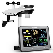 Sainlogic Home Weather Station with Weather Stations Wireless Indoor Outdoor ...