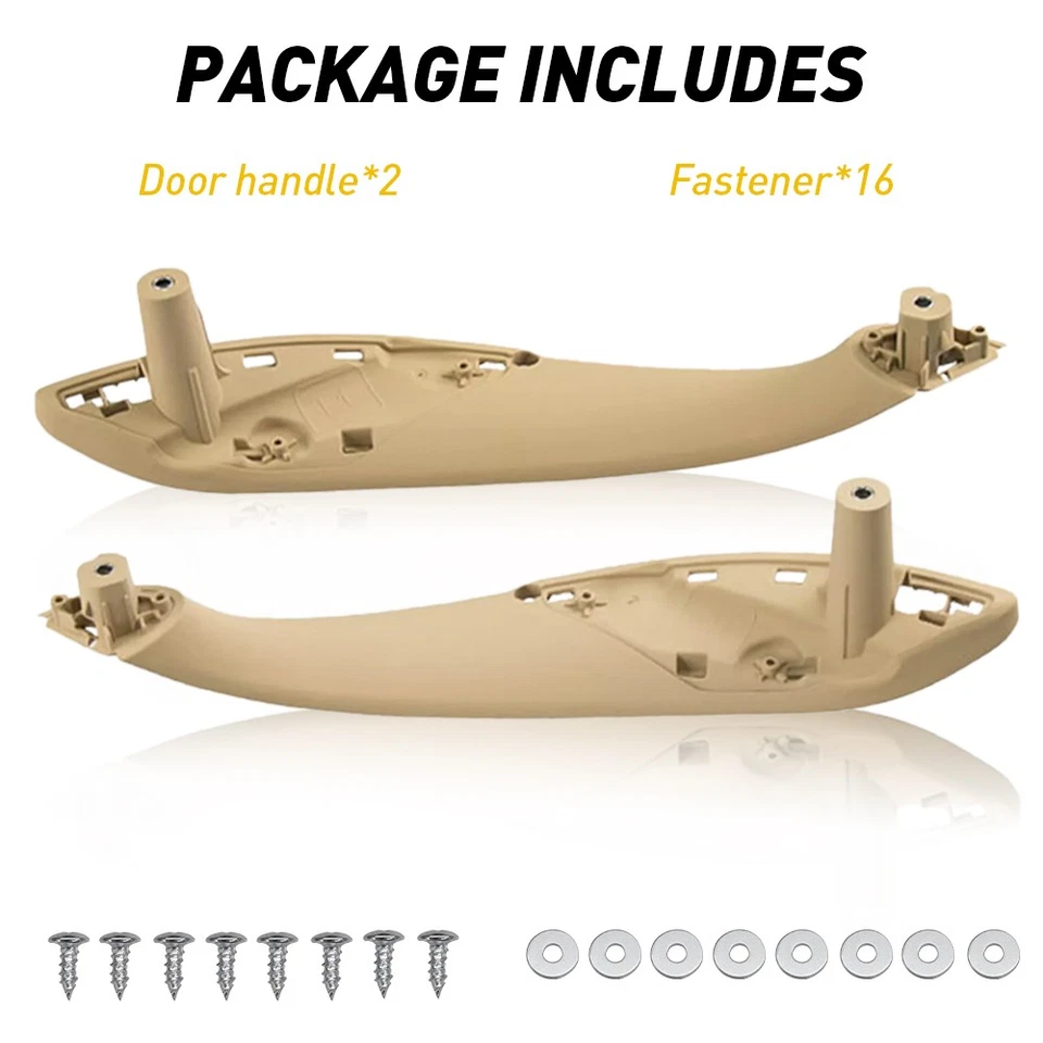 2X New Interior Door Handle Panel Trim For BMW 320i 328i 420i 428i 430i 440i - Image 2 of 4