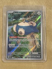 Snorlax 051 Scarlet & Violet Promo Cards Holo Full Art Illustration Rare Pokemon