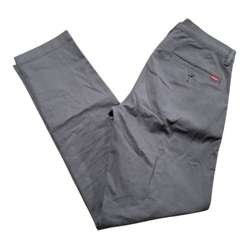 Levis XX Chino Standard Taper Hose Herren Größe 30x30 grau khaki Stretch