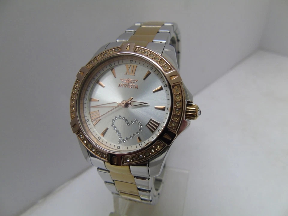 RELOJ INVICTA ANGEL SEÑORA CUARZO **USADO/BUENO** JUEGO COMPLETO ** 34mm Foto 2 de 4