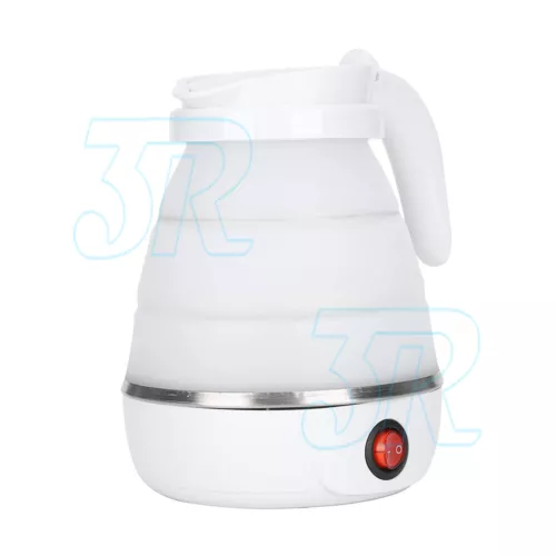 Portable Travel Collapsible Electric Water Kettle Foldable Silicone Water Pot - Picture 5 of 12