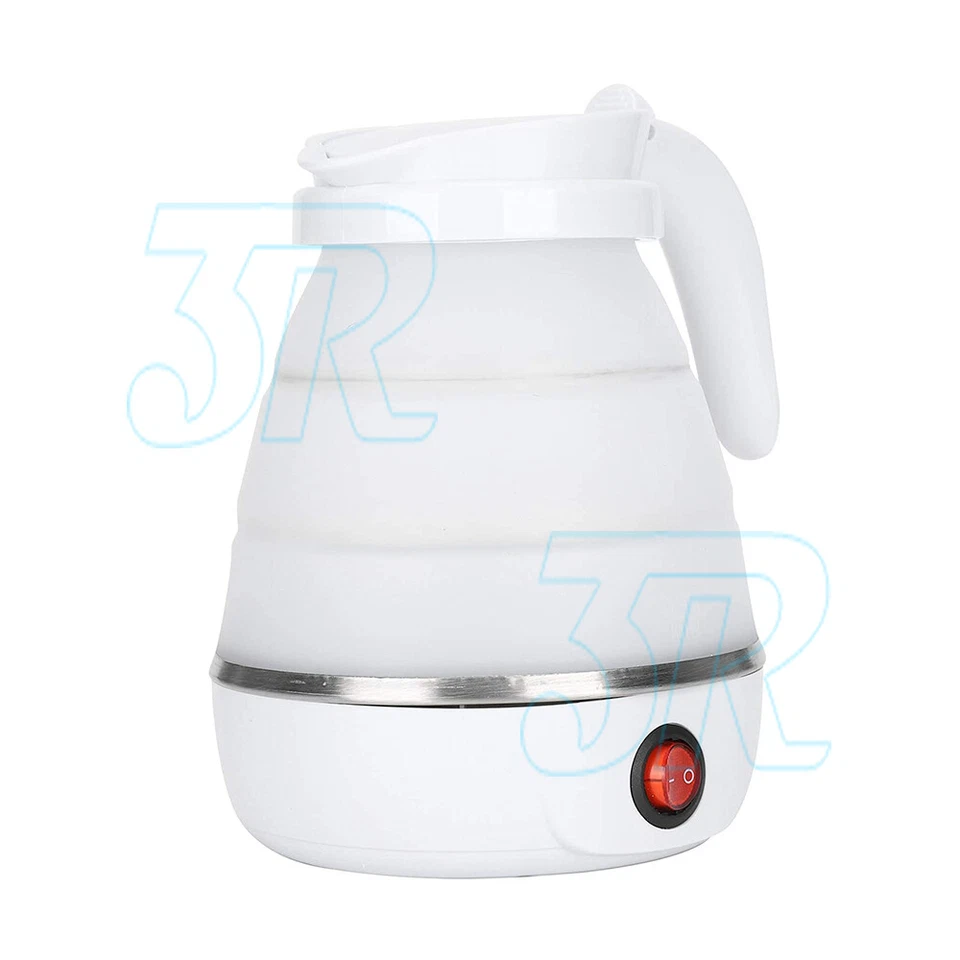 Portable Travel Collapsible Electric Water Kettle Foldable Silicone Water Pot - image 4 of 4