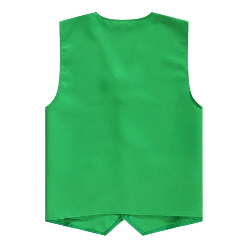 Unisex Kid Volunteer Activity Vest Button Up Waistcoat Uniform Sleeveless Jacket - Picture 92 of 119
