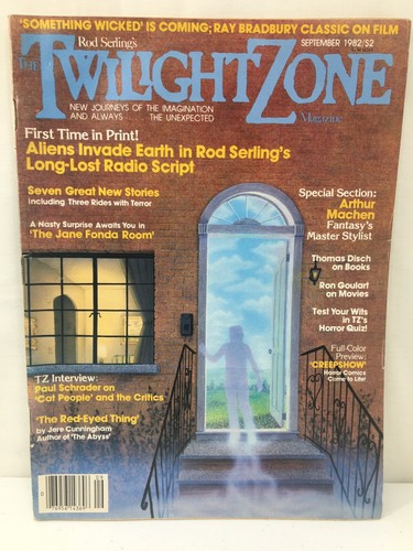 Rod Serlings The Twilight Zone Magazine September 1982 Aliens Invade Earth