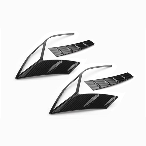 Cubierta de lámpara de luz trasera de fibra de carbono ABS para Hyundai Sonata 2020-22 - Imagen 2 de 7